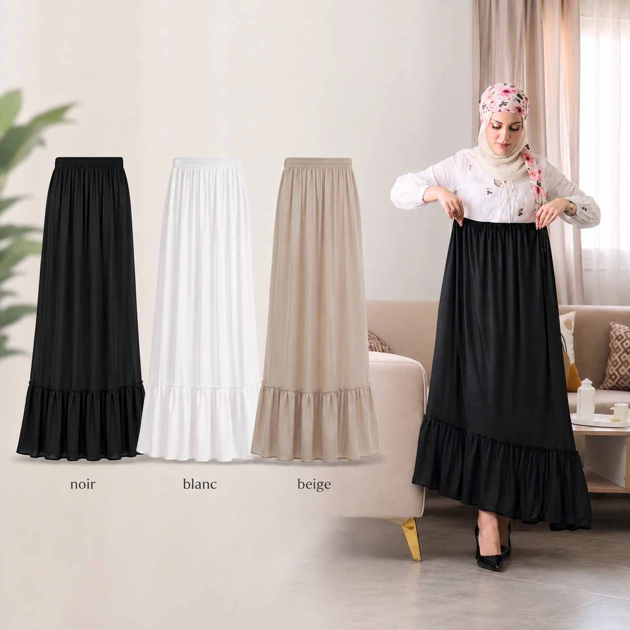 Jupon Long Sous-Robe