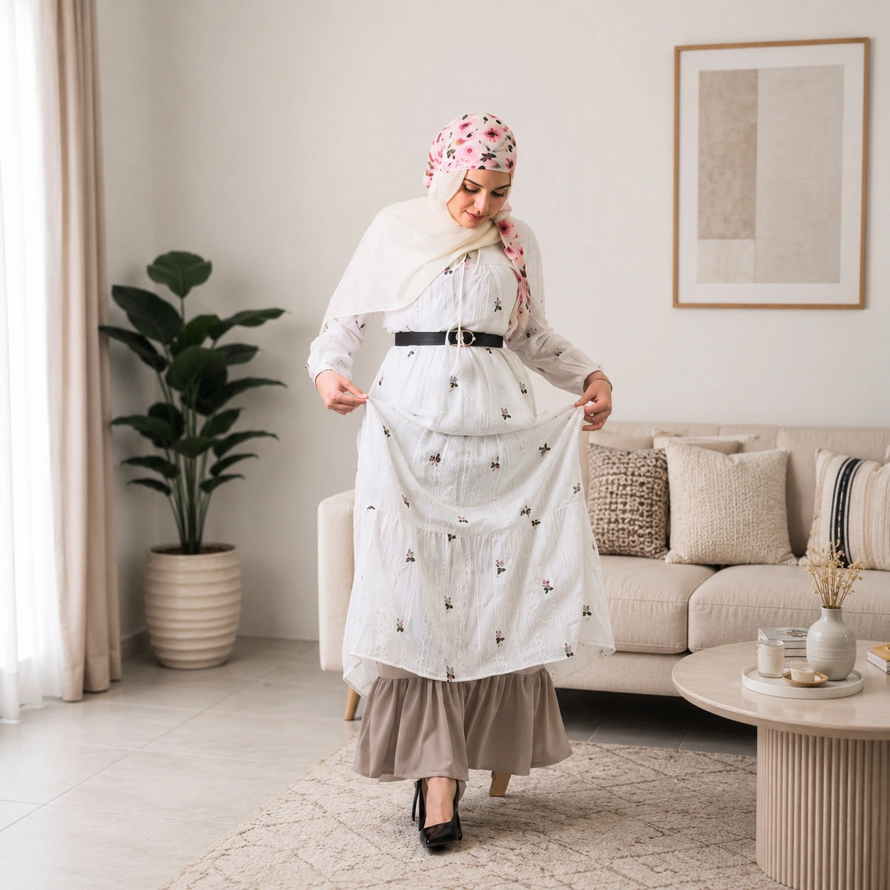 Jupon Long Sous-Robe