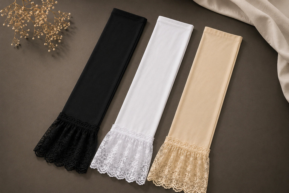 MANCHETTE DENTELLA PACK 3 COULEURS